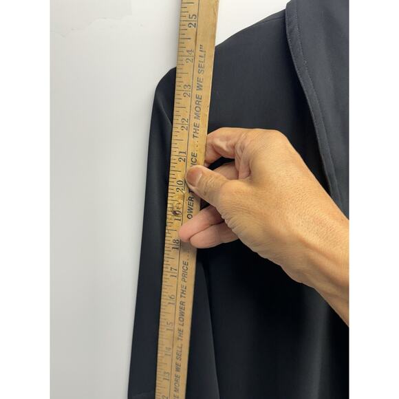 Aritzia Babaton New Power Black Slim Open Front Crepe Blazer Size XS - Picture 8 of 14